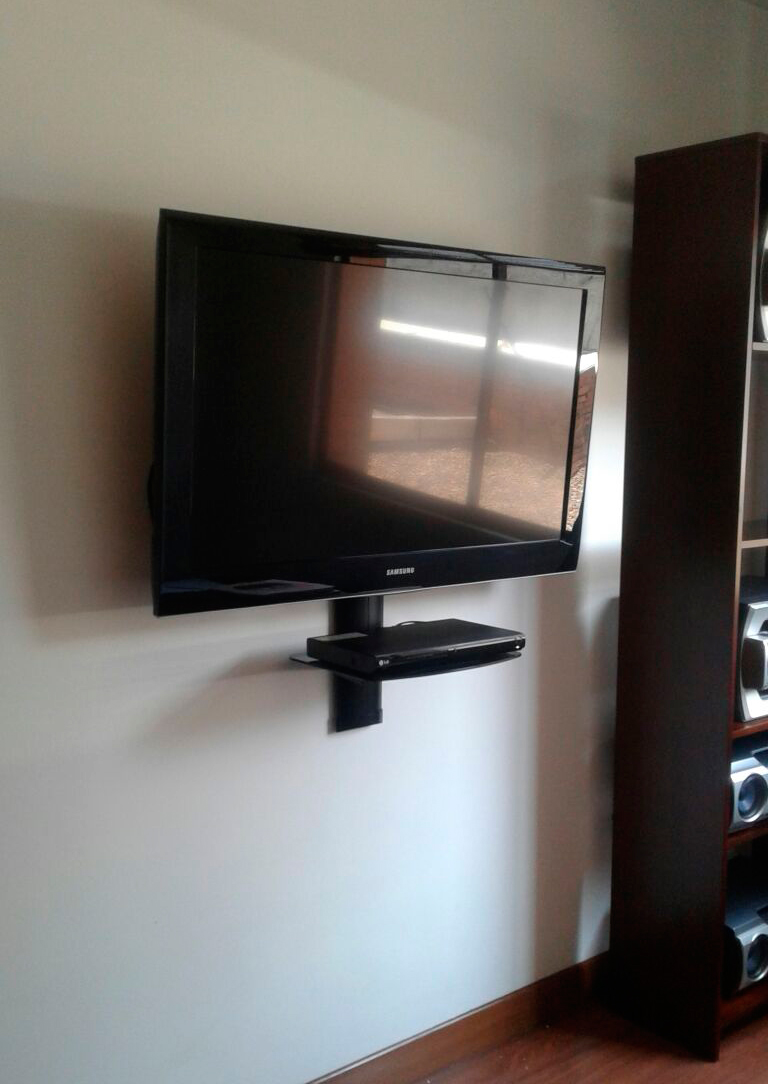 Repisa de sobreponer decodificador dvd en televiso Repisa de sobreponer decodificador dvd en televisor